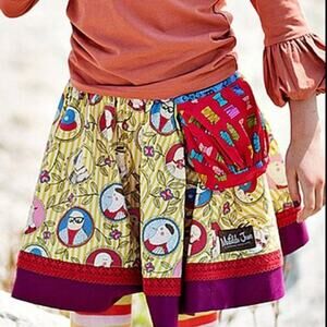 Matilda Jane Paint by Numbers Self Portrait Skirt sz 10
